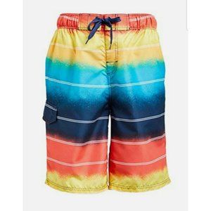 Kanu Surf Men's Echelon Swim Trunks Size Large Drawstring Quick Dry Sun Protect